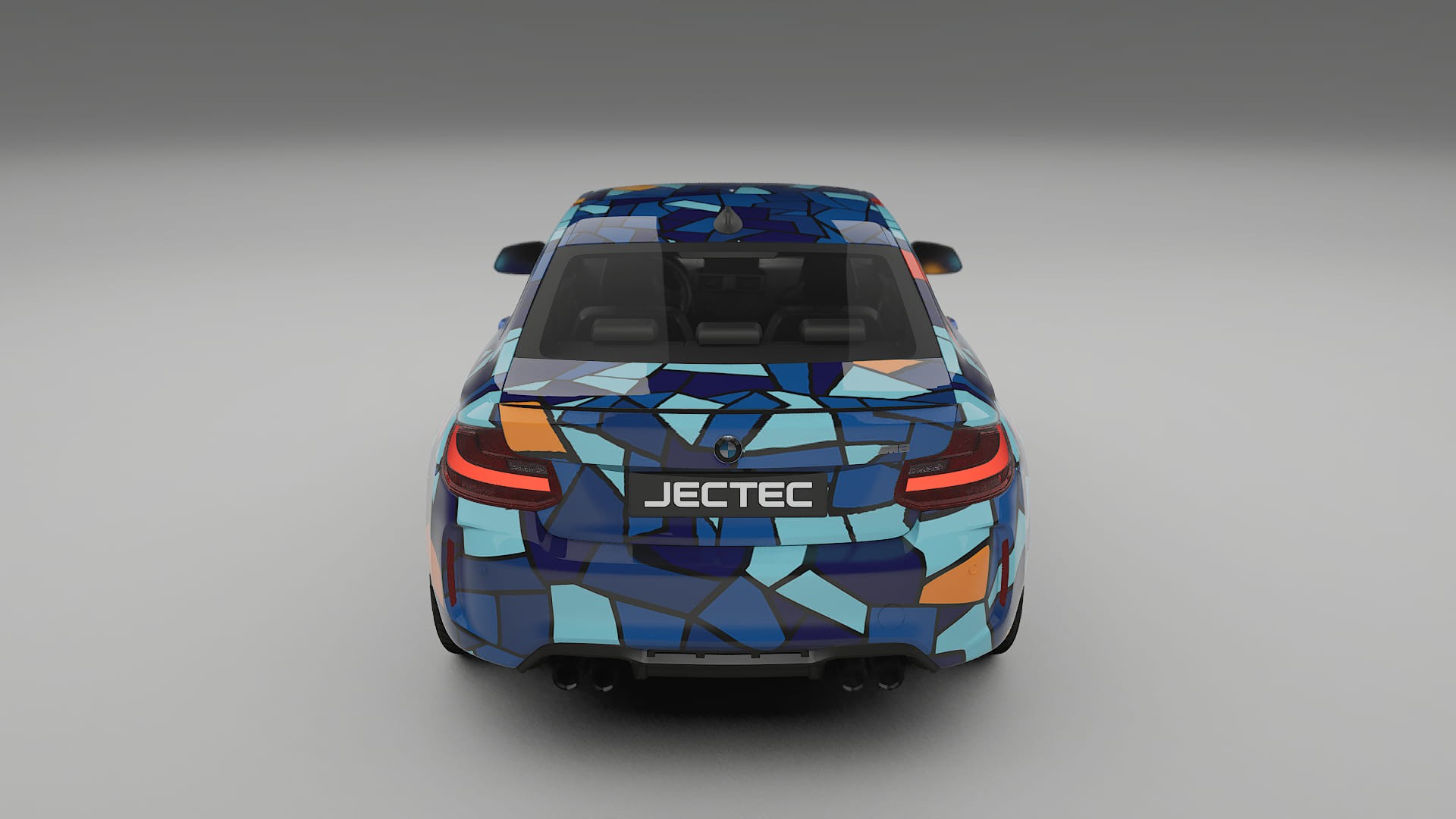 BMW M2 F87 facelift BARCELONA – Designový Wrap PPF Fólie na auto - tisknutelný polyuretan