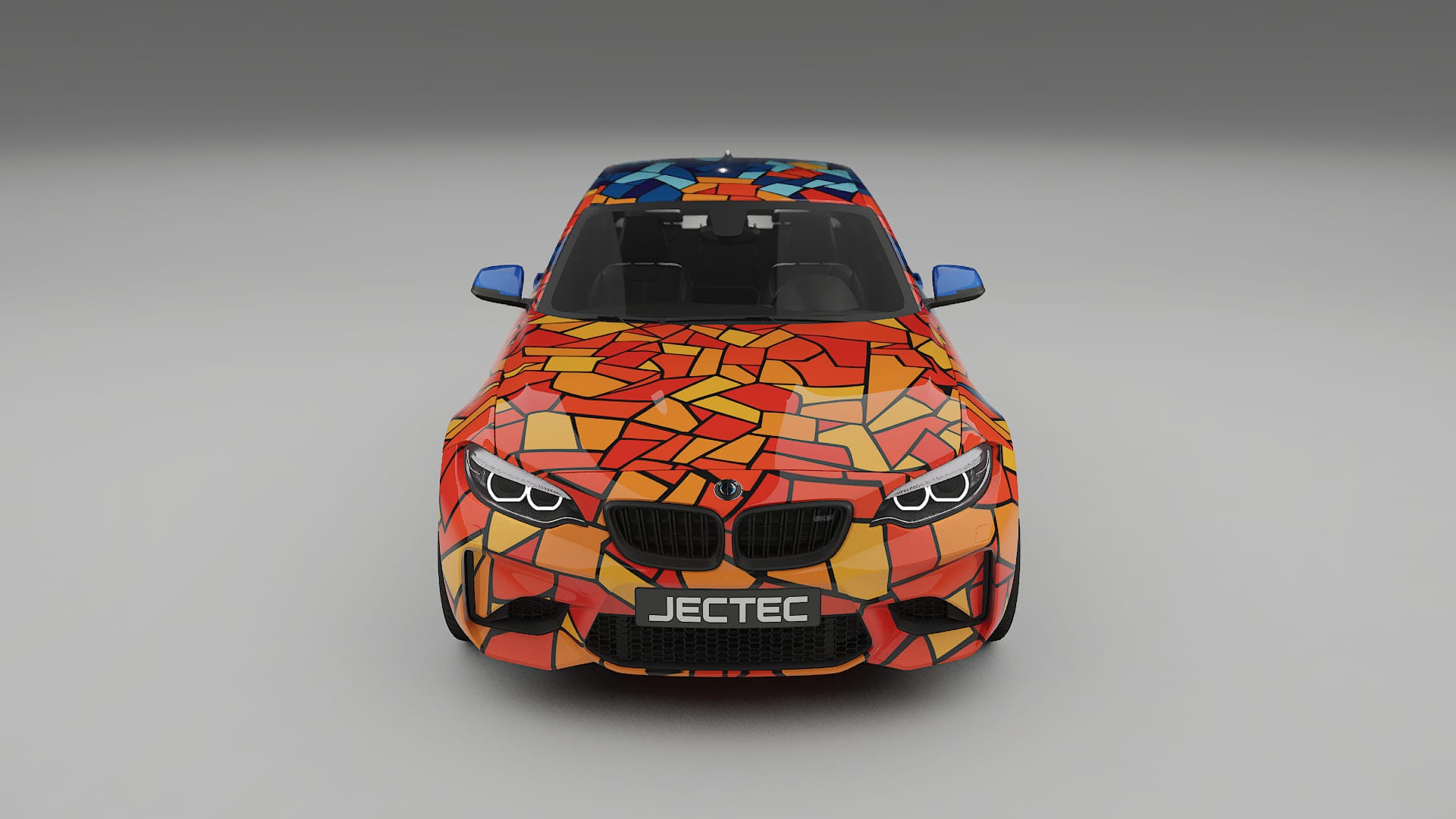 BMW M2 F87 facelift BARCELONA – Designový Wrap PPF Fólie na auto - tisknutelný polyuretan