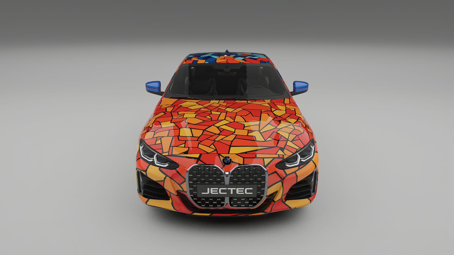 BMW M440i G26 BARCELONA – Designový Wrap PPF Fólie na auto - tisknutelný polyuretan