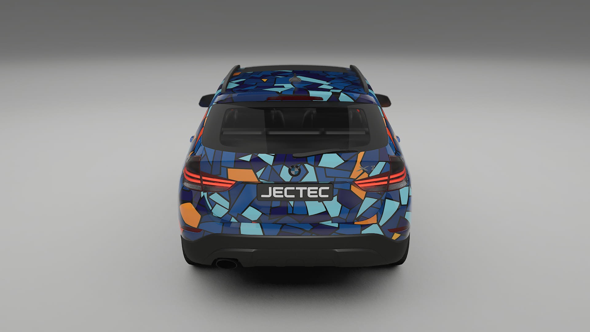 BMW X1 E84 BARCELONA – Designový Wrap PPF Fólie na auto - tisknutelný polyuretan