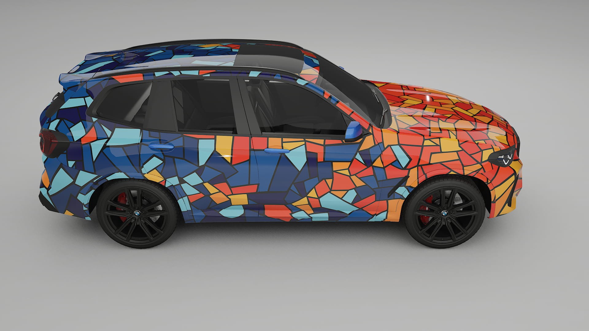 BMW X3 G01 facelift BARCELONA – Designový Wrap PPF Fólie na auto - tisknutelný polyuretan
