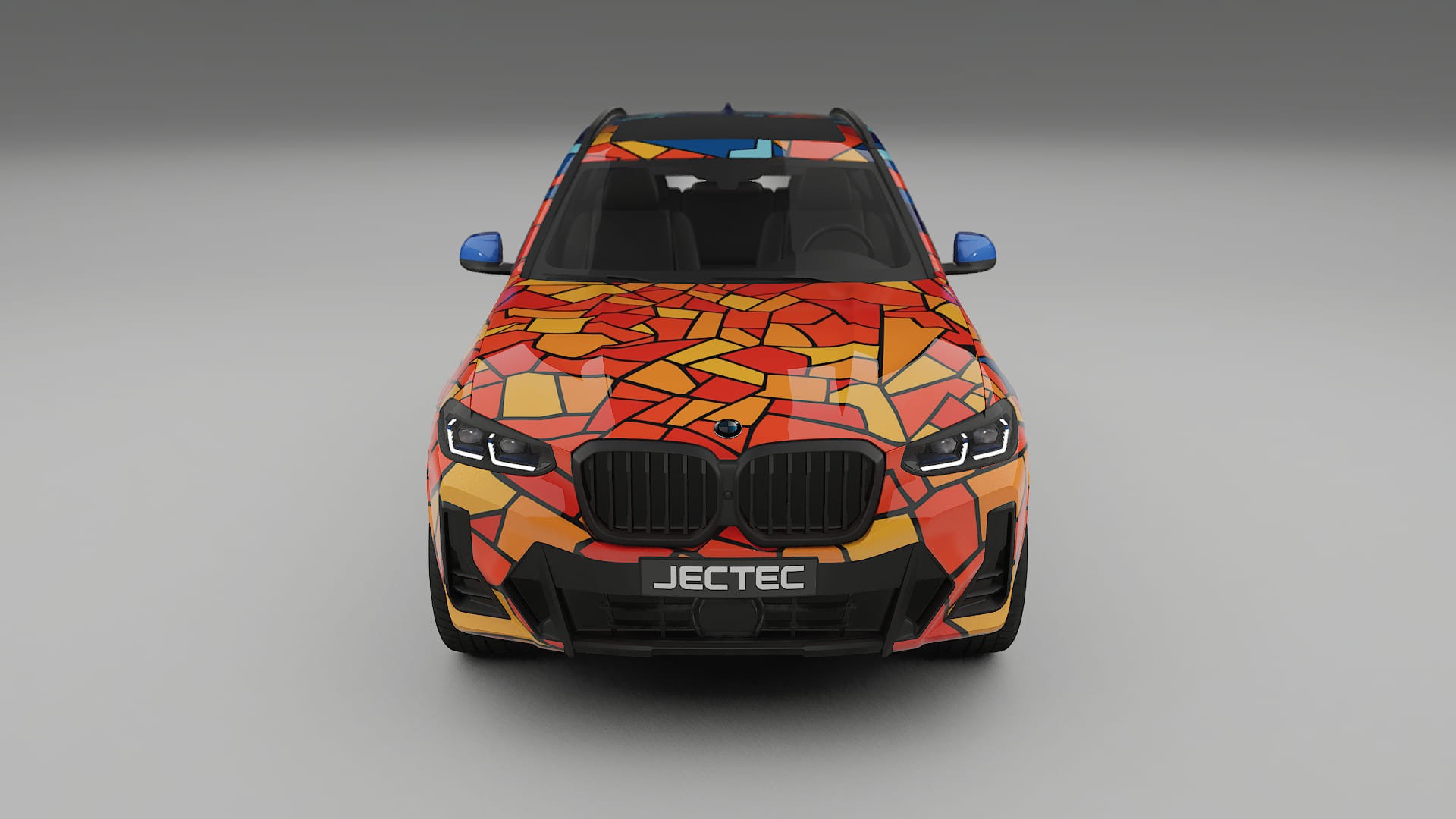 BMW X3 G01 facelift BARCELONA – Designový Wrap PPF Fólie na auto - tisknutelný polyuretan