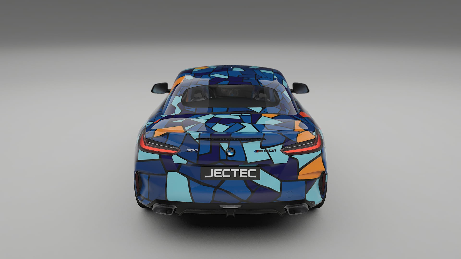 BMW Z4 G29 BARCELONA – Designový Wrap PPF Fólie na auto - tisknutelný polyuretan
