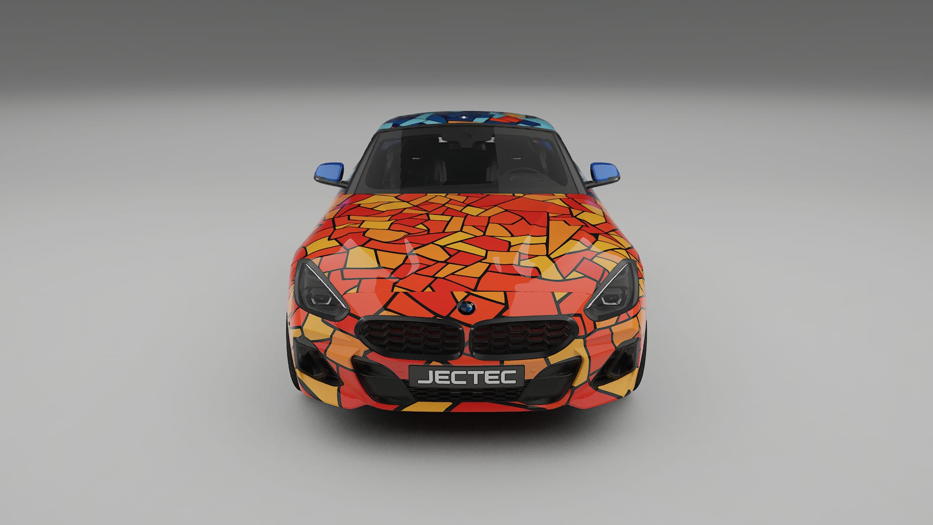 BMW Z4 G29 BARCELONA – Designový Wrap PPF Fólie na auto - tisknutelný polyuretan