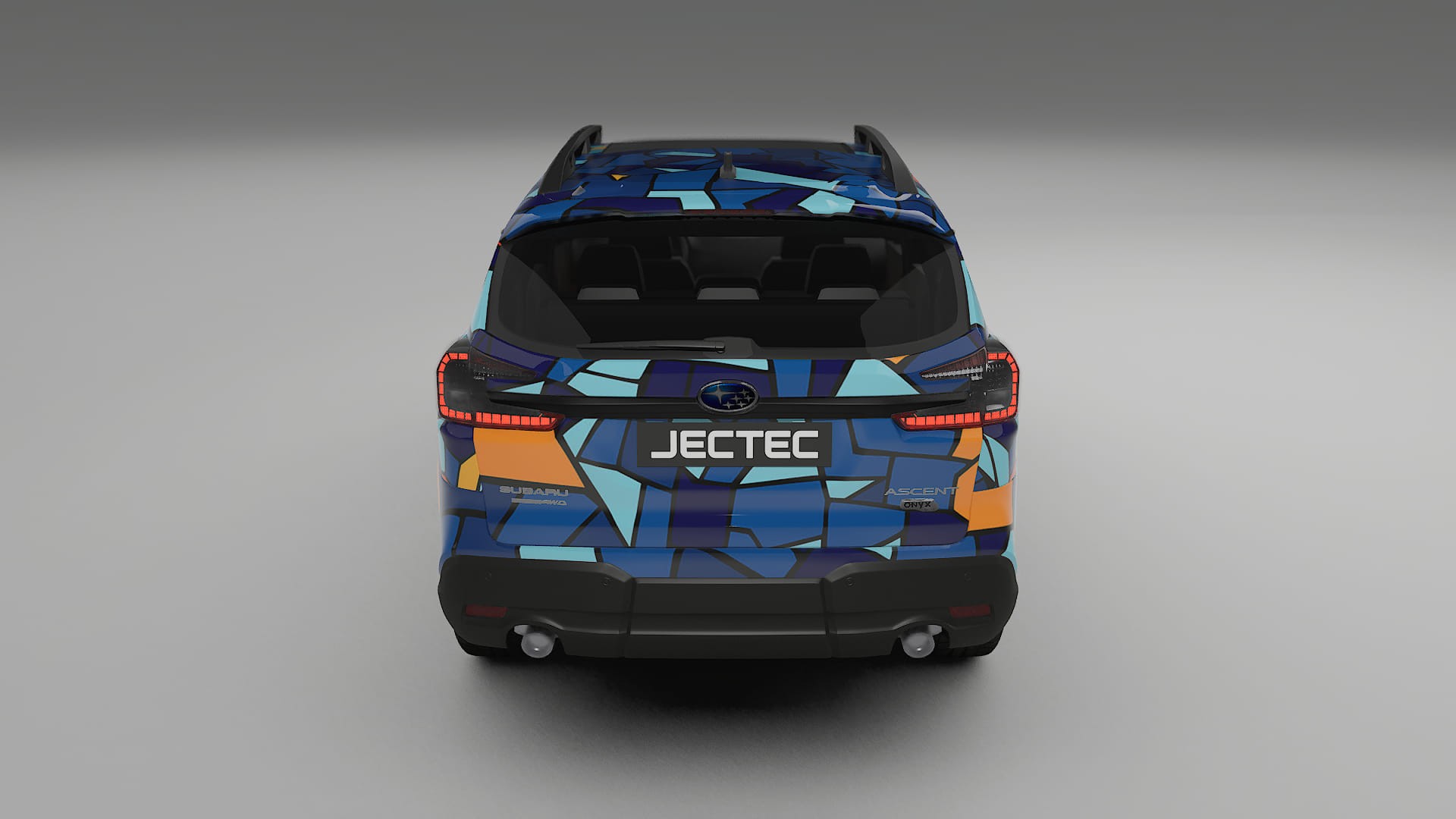 Subaru Ascent BT facelift BARCELONA – Designový Wrap PPF Fólie na auto - tisknutelný polyuretan