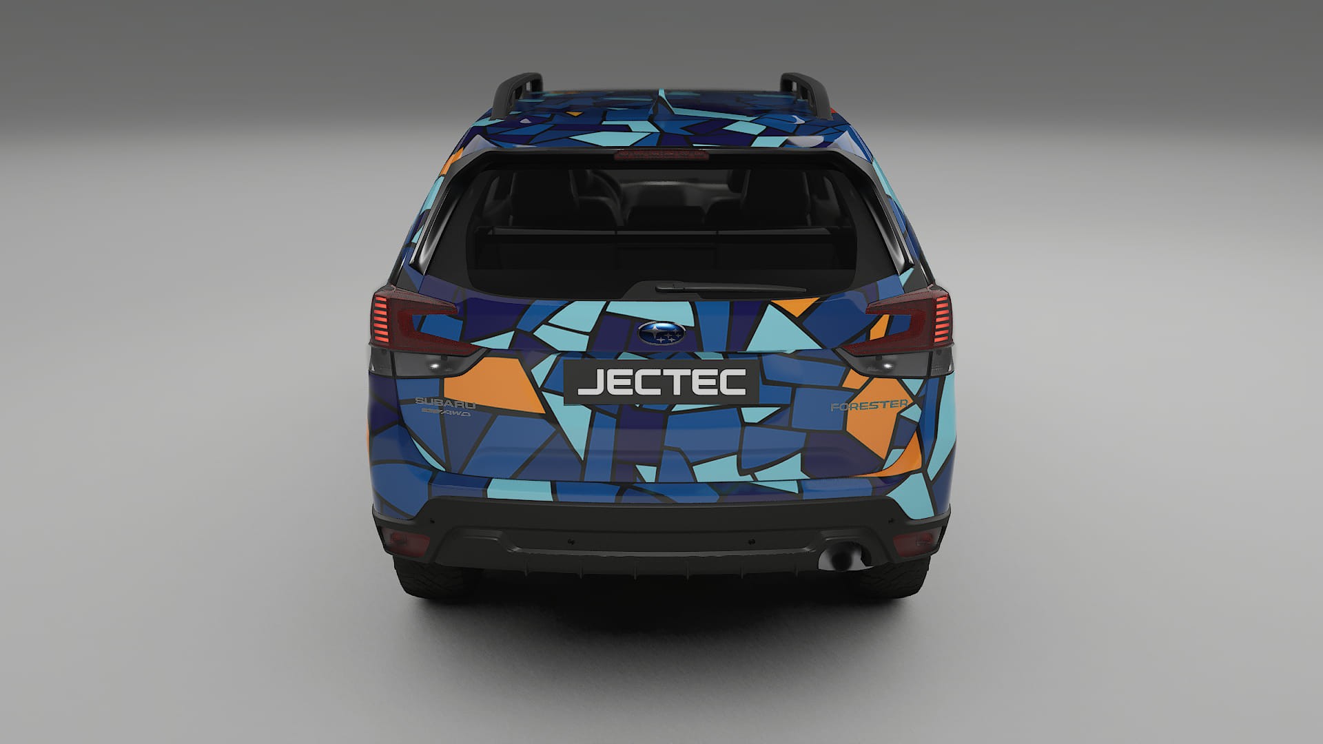 Subaru Forester V SK prefacelift BARCELONA – Designový Wrap PPF Fólie na auto - tisknutelný polyuretan