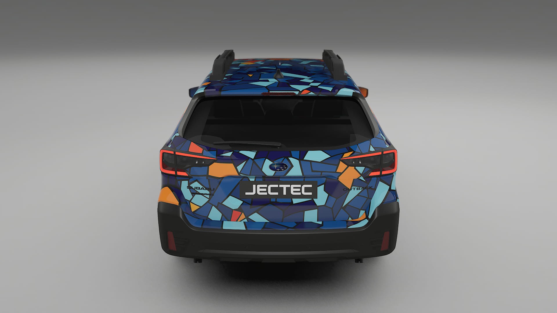 Subaru Outback VI BS facelift BARCELONA – Designový Wrap PPF Fólie na auto - tisknutelný polyuretan