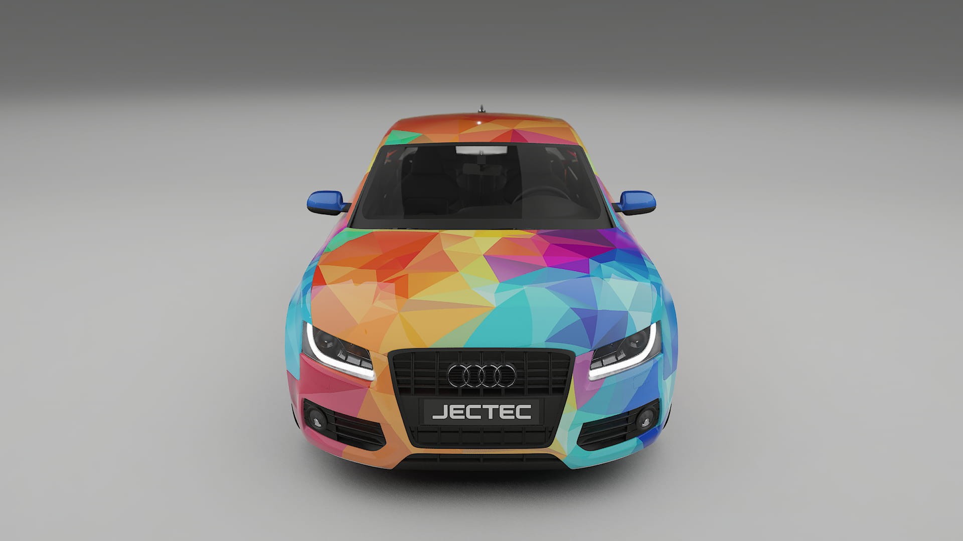 Audi A5 8T Sportback prefacelift VECTOR VIBE – Designový Wrap PPF Fólie na auto - tisknutelný polyuretan