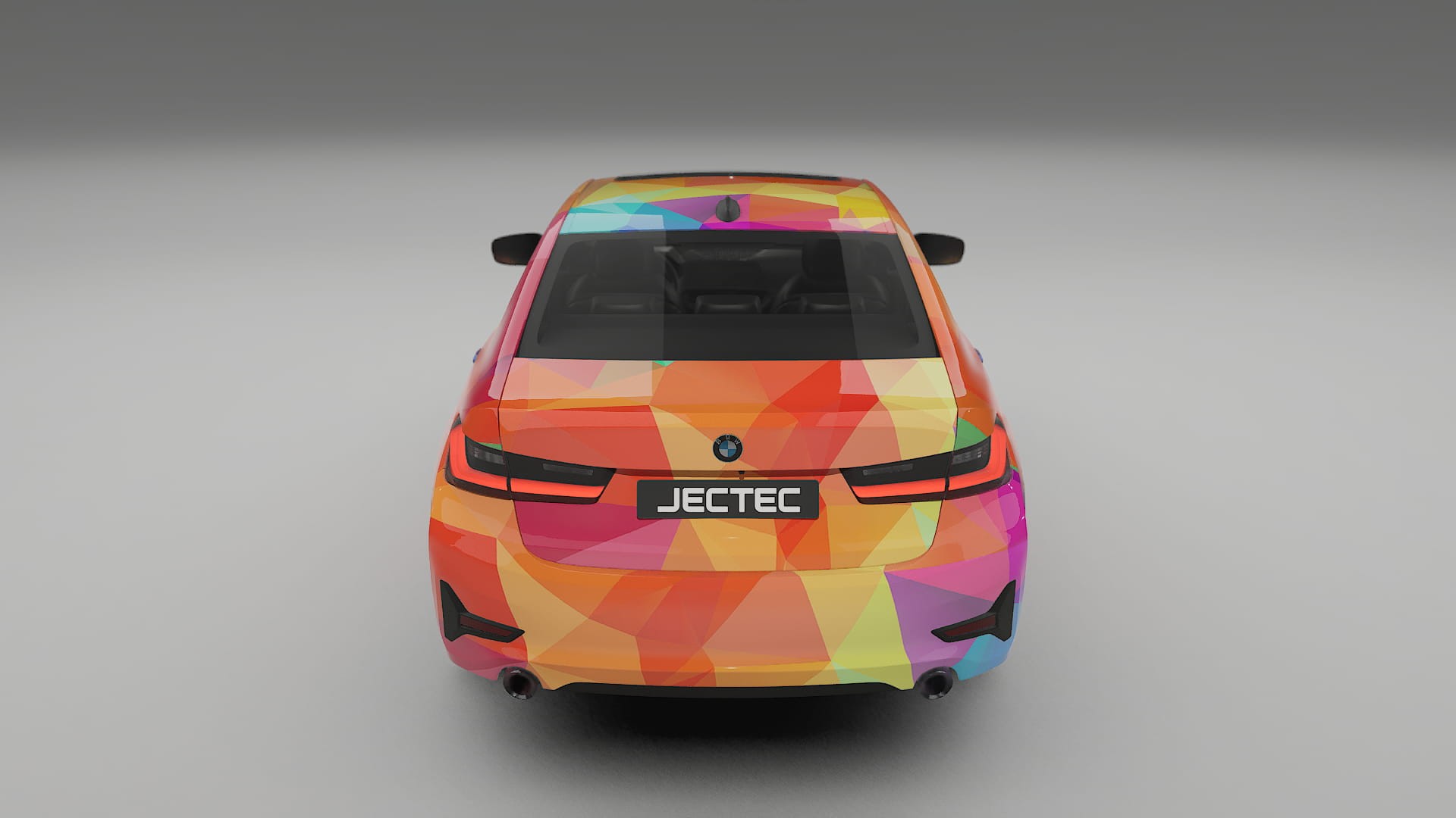 BMW 3 G20 prefacelift VECTOR VIBE – Designový Wrap PPF Fólie na auto - tisknutelný polyuretan