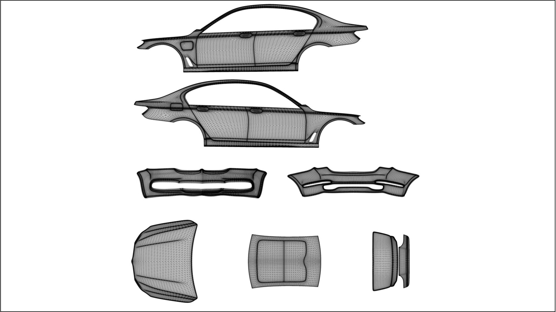 BMW 7 G11 G12 facelift VECTOR VIBE – Designový Wrap PPF Fólie na auto - tisknutelný polyuretan