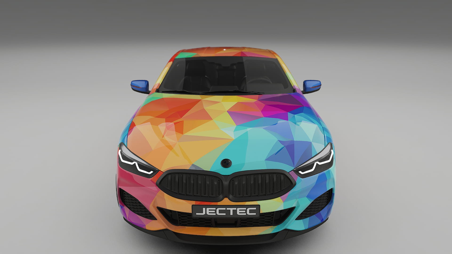 BMW 850 G15 VECTOR VIBE – Designový Wrap PPF Fólie na auto - tisknutelný polyuretan