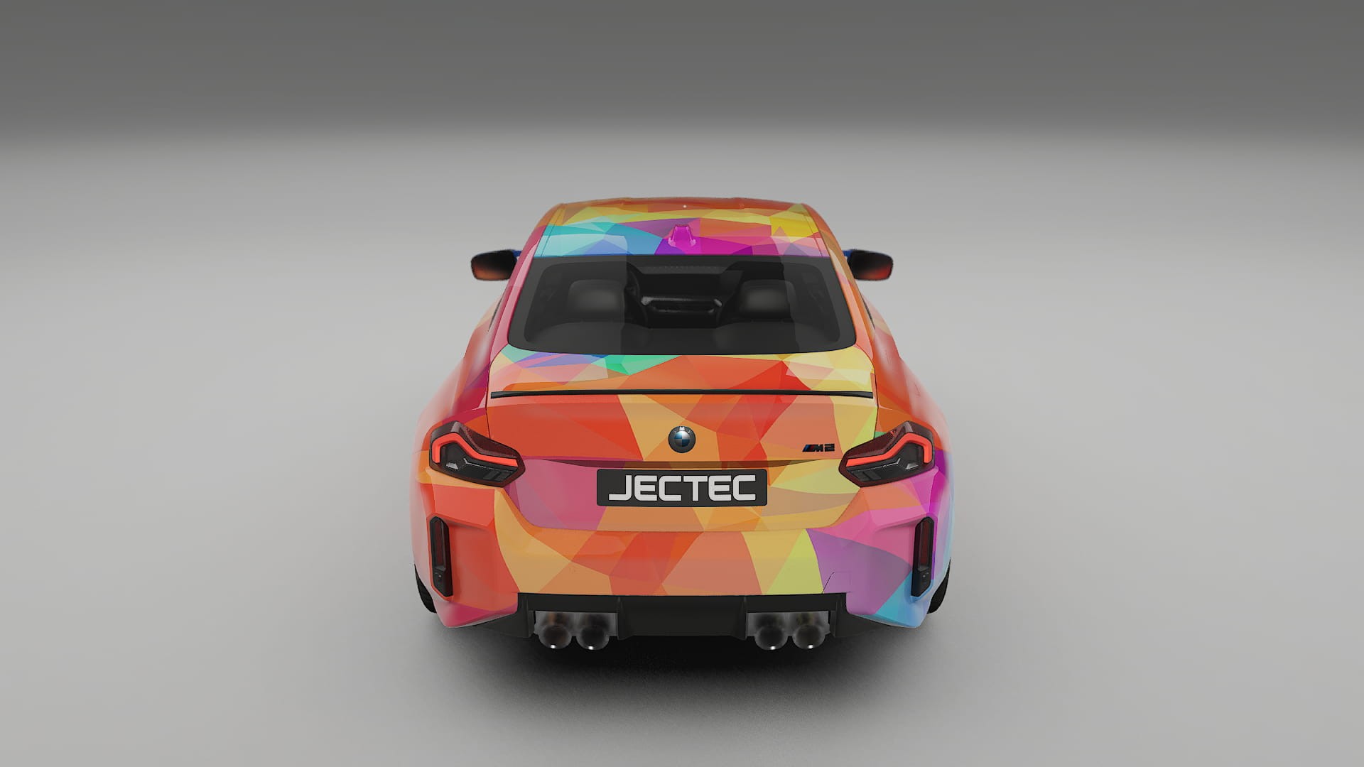 BMW M2 G87 VECTOR VIBE – Designový Wrap PPF Fólie na auto - tisknutelný polyuretan