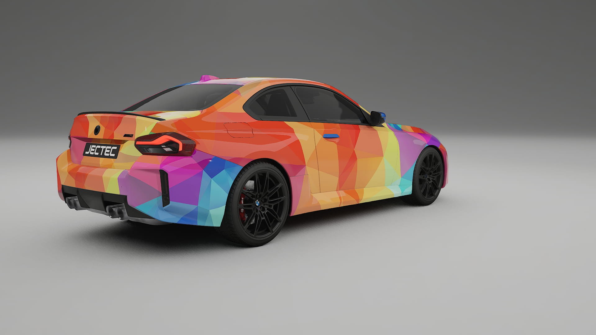 BMW M2 G87 VECTOR VIBE – Designový Wrap PPF Fólie na auto - tisknutelný polyuretan