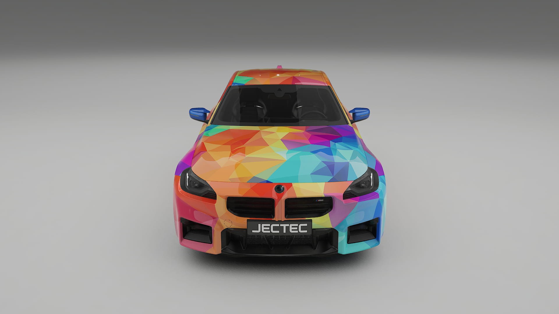 BMW M2 G87 VECTOR VIBE – Designový Wrap PPF Fólie na auto - tisknutelný polyuretan