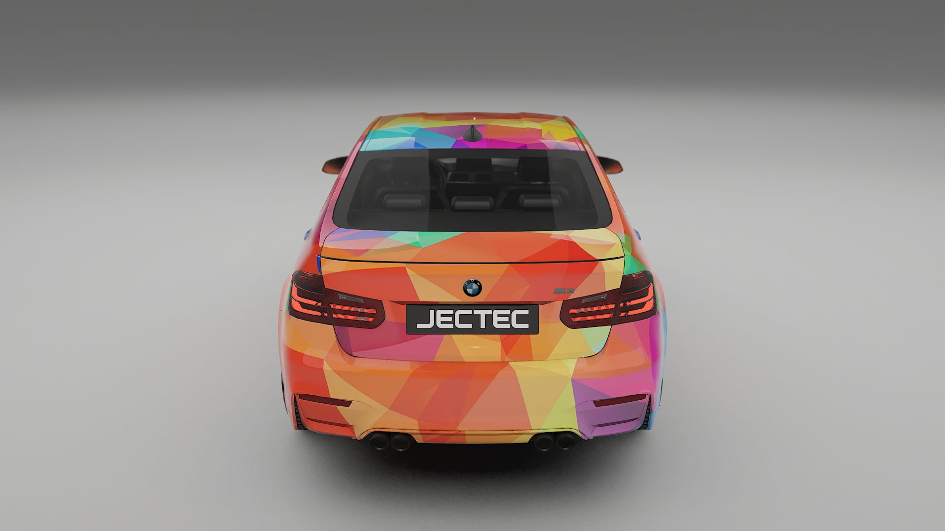 BMW M3 F80 VECTOR VIBE – Designový Wrap PPF Fólie na auto - tisknutelný polyuretan