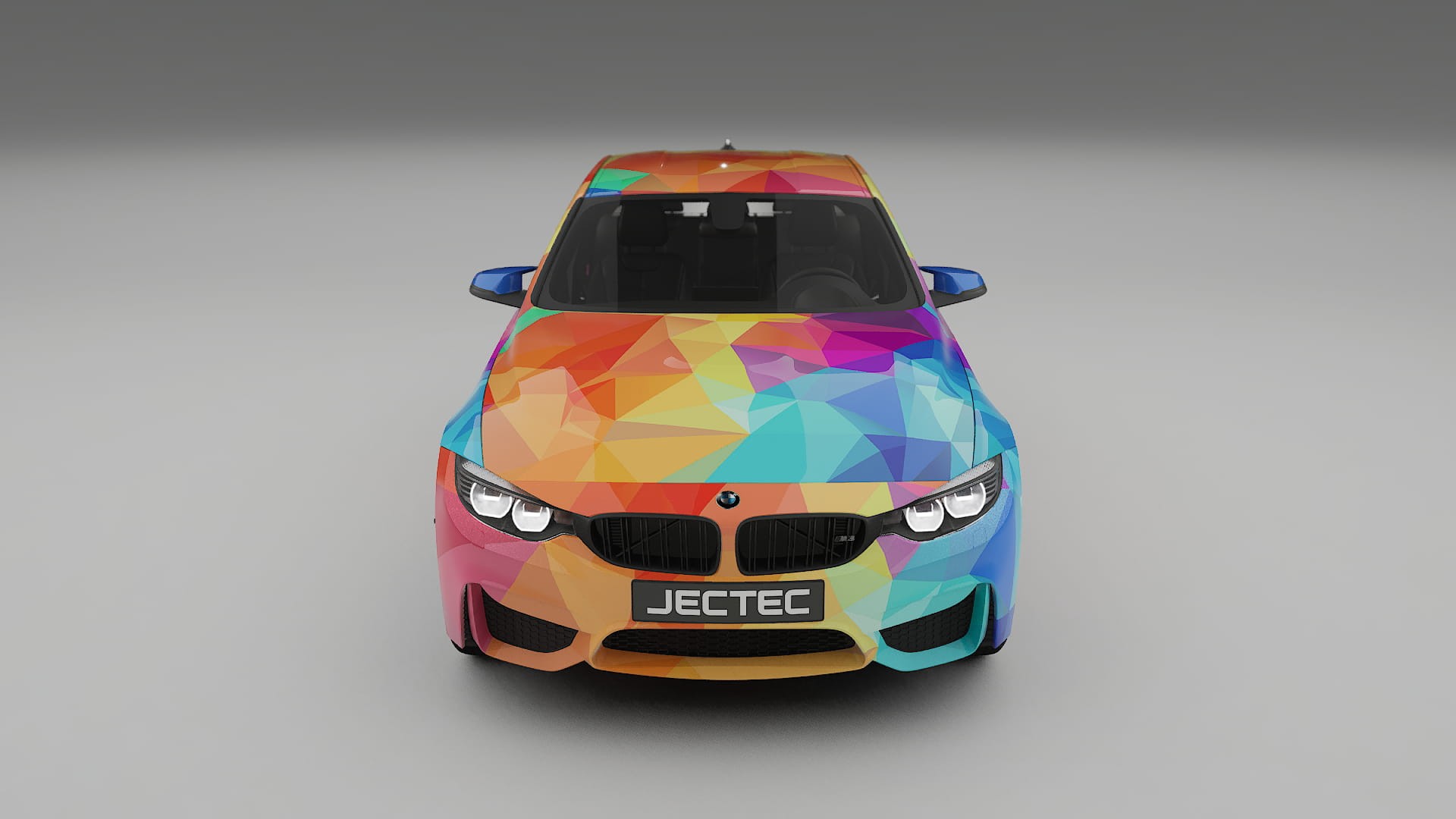 BMW M3 F80 VECTOR VIBE – Designový Wrap PPF Fólie na auto - tisknutelný polyuretan