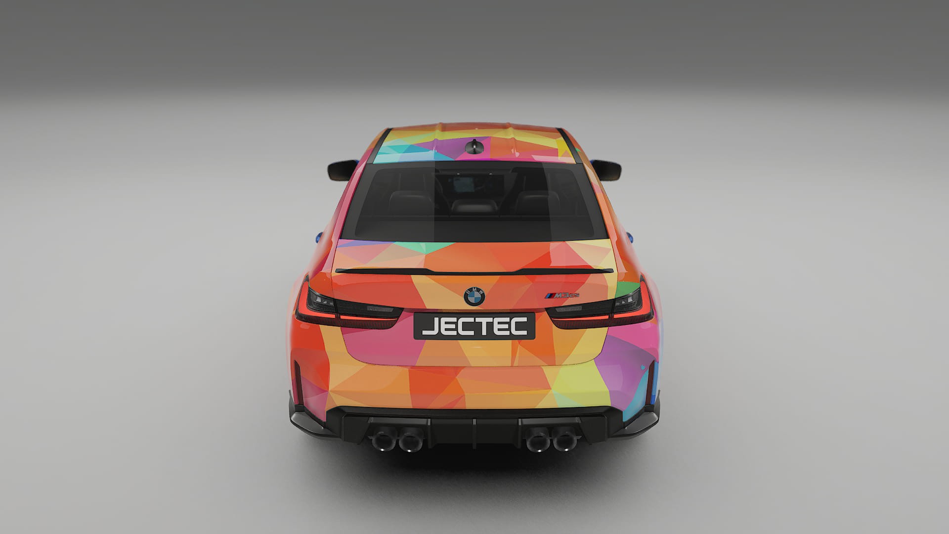 BMW M3 G80 Competition CS VECTOR VIBE – Designový Wrap PPF Fólie na auto - tisknutelný polyuretan