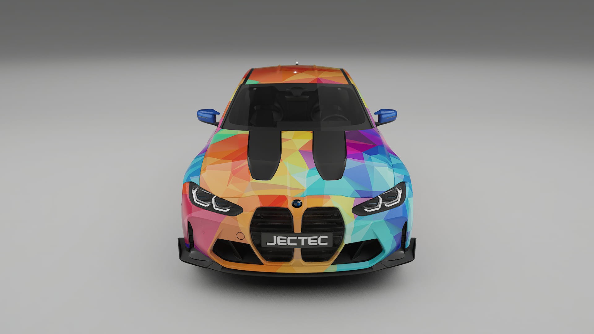 BMW M3 G80 Competition CS VECTOR VIBE – Designový Wrap PPF Fólie na auto - tisknutelný polyuretan
