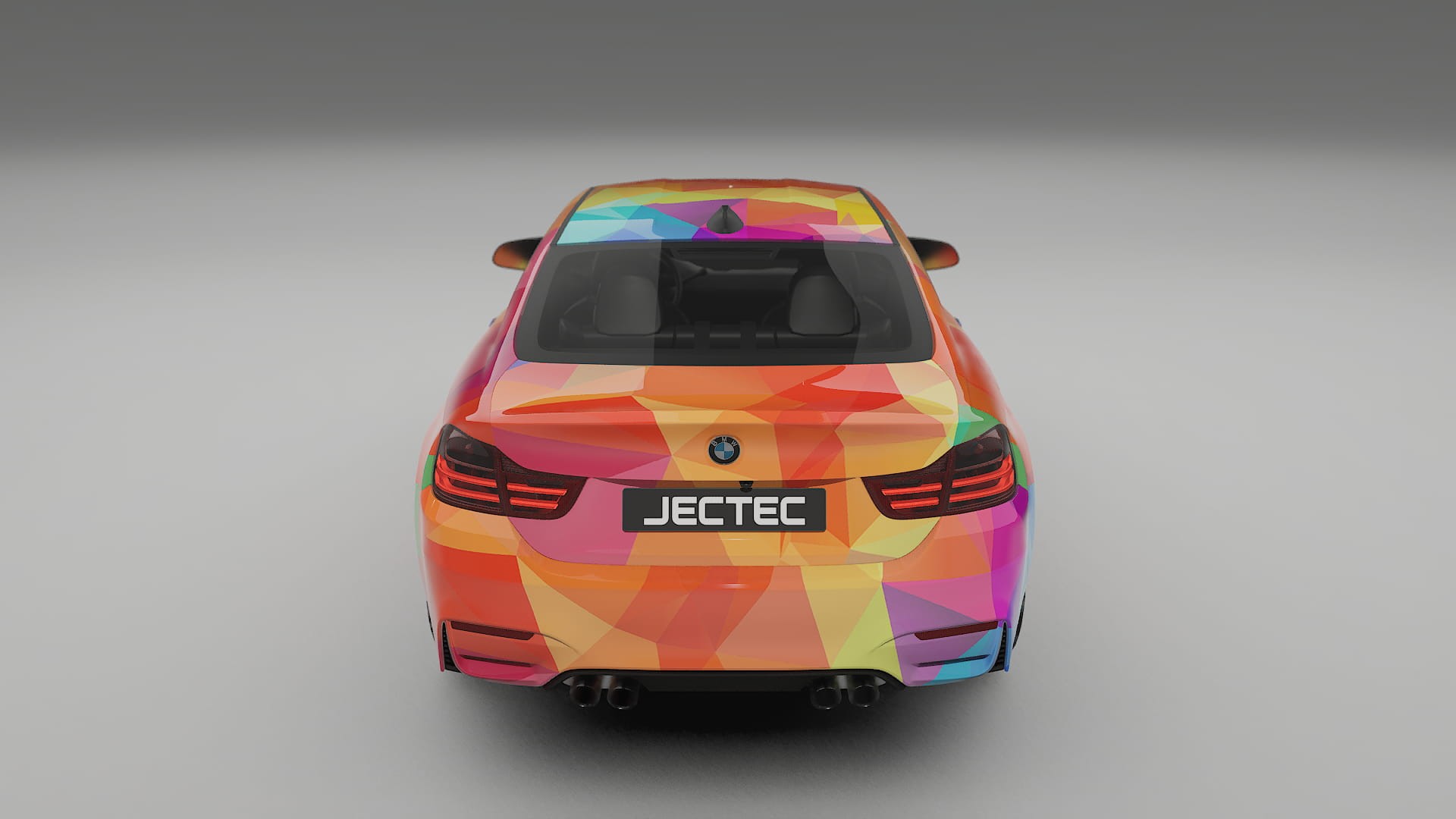 BMW M4 F82 VECTOR VIBE – Designový Wrap PPF Fólie na auto - tisknutelný polyuretan