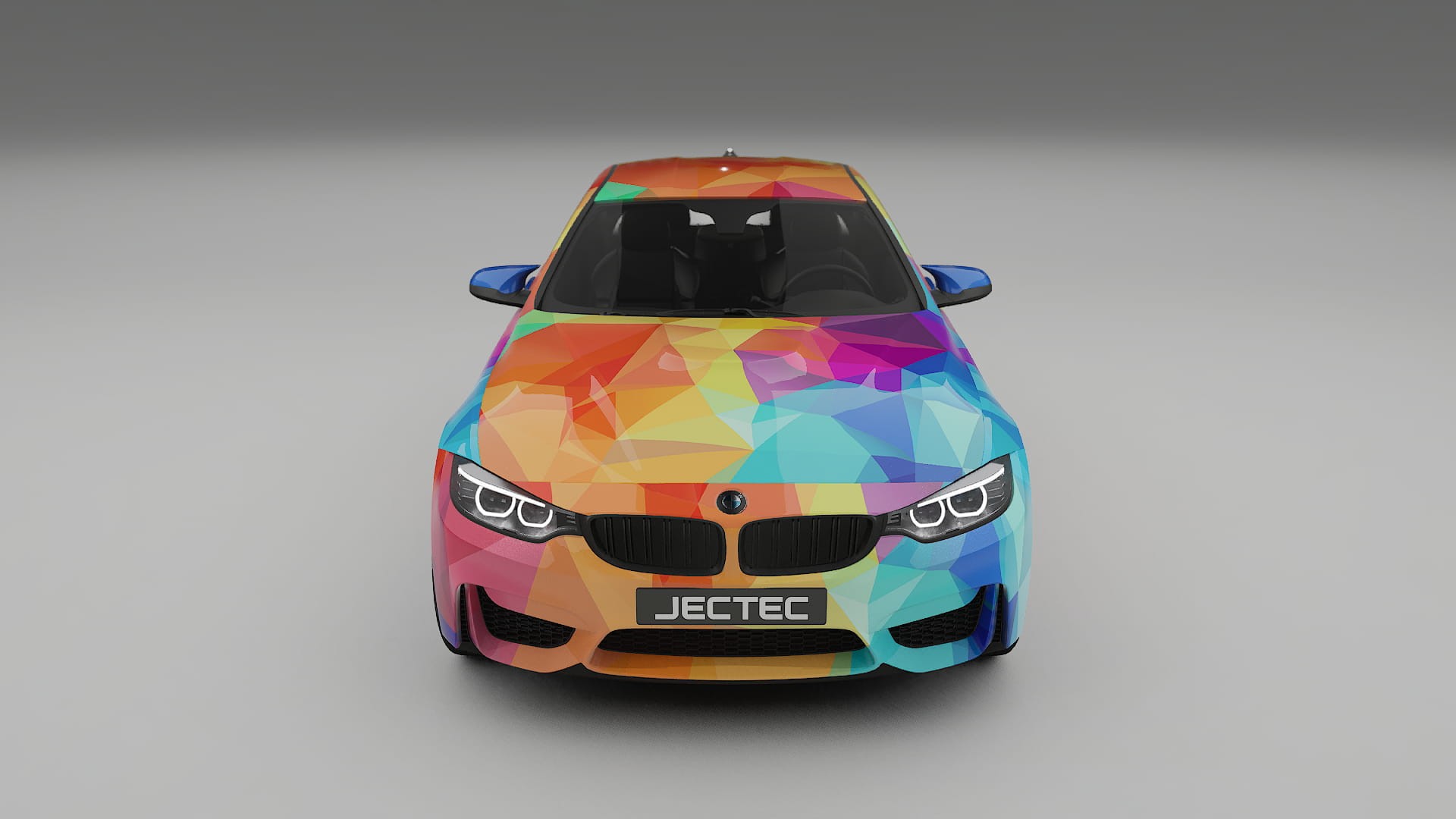 BMW M4 F82 VECTOR VIBE – Designový Wrap PPF Fólie na auto - tisknutelný polyuretan