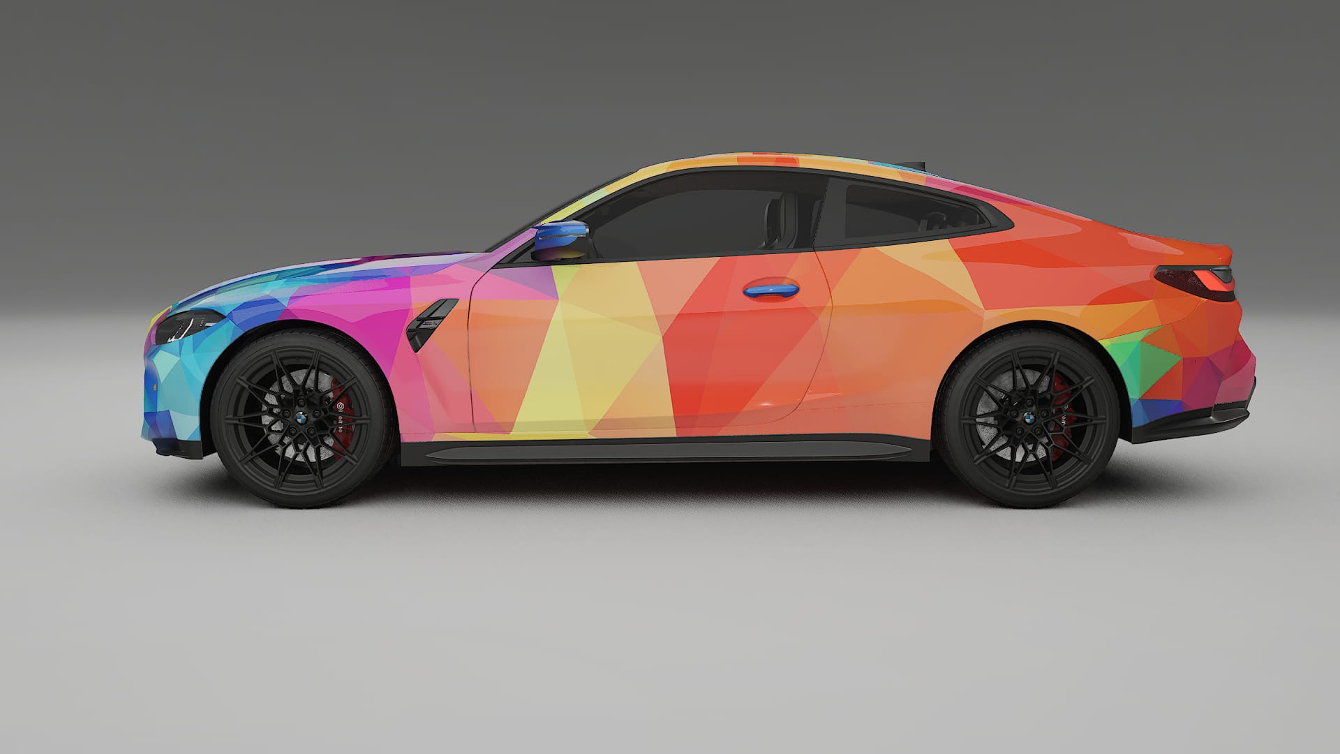 BMW M4 G82 VECTOR VIBE – Designový Wrap PPF Fólie na auto - tisknutelný polyuretan