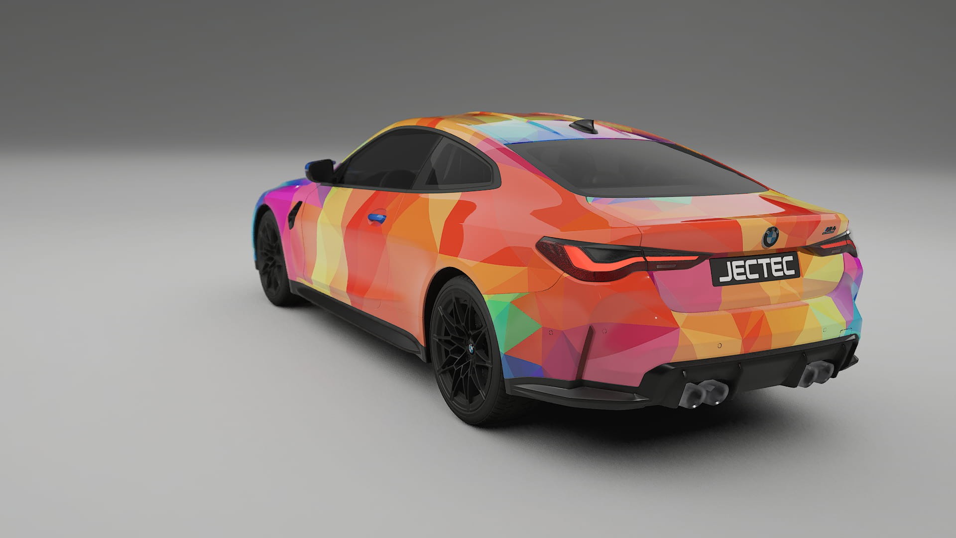 BMW M4 G82 VECTOR VIBE – Designový Wrap PPF Fólie na auto - tisknutelný polyuretan