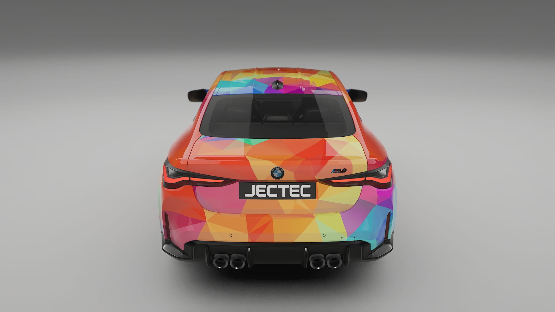 BMW M4 G82 VECTOR VIBE – Designový Wrap PPF Fólie na auto - tisknutelný polyuretan