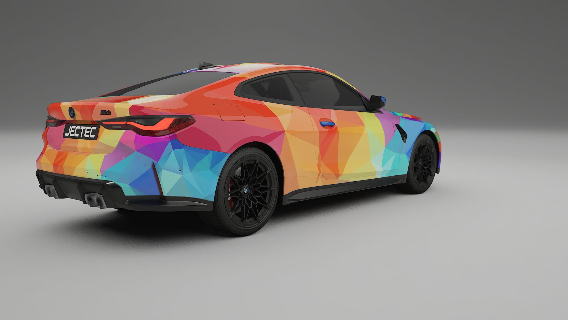 BMW M4 G82 VECTOR VIBE – Designový Wrap PPF Fólie na auto - tisknutelný polyuretan