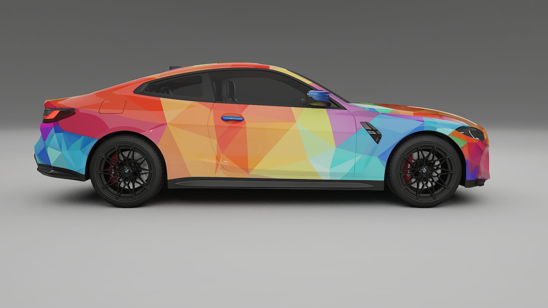 BMW M4 G82 VECTOR VIBE – Designový Wrap PPF Fólie na auto - tisknutelný polyuretan