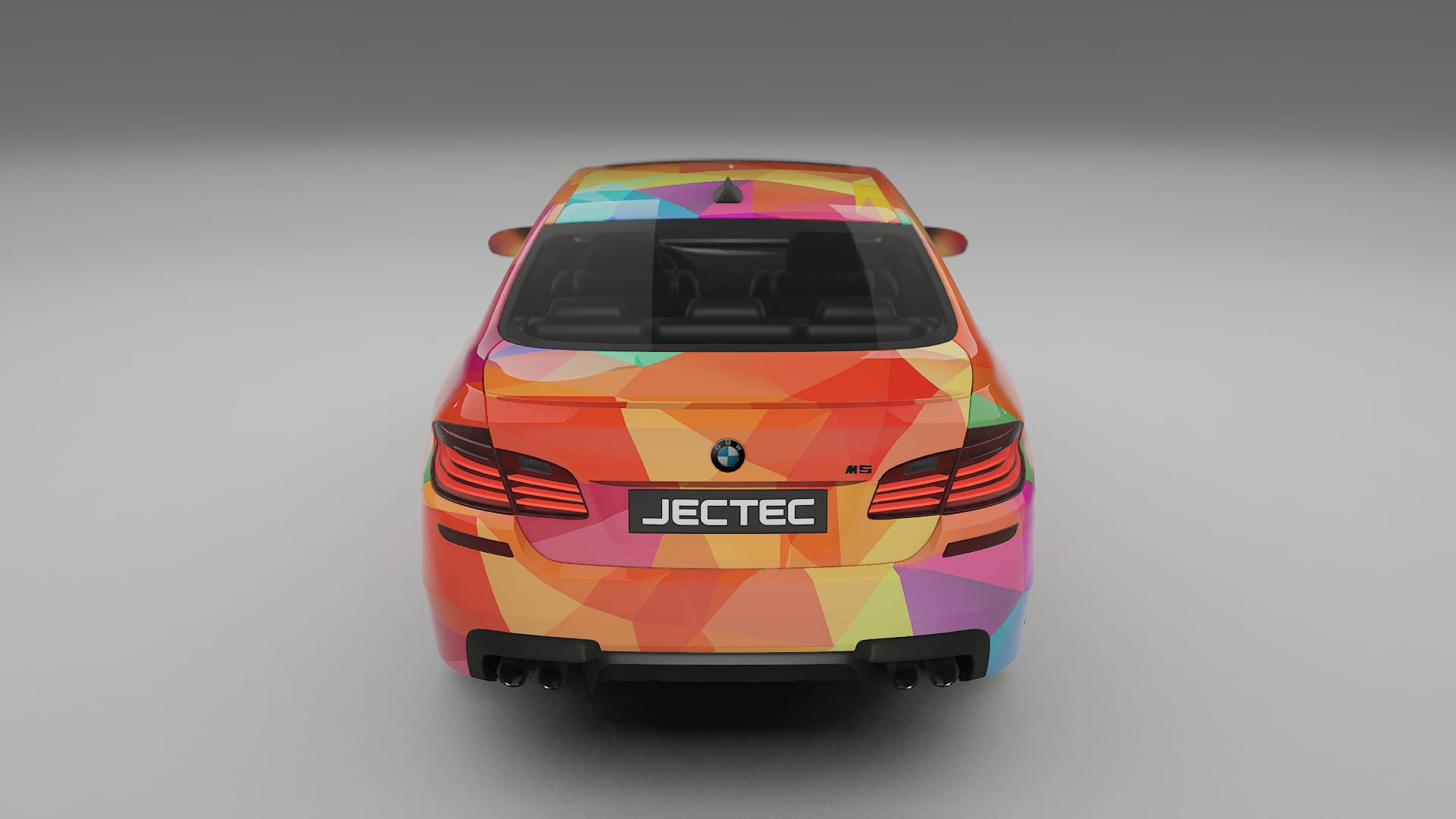BMW M5 F10 VECTOR VIBE – Designový Wrap PPF Fólie na auto - tisknutelný polyuretan