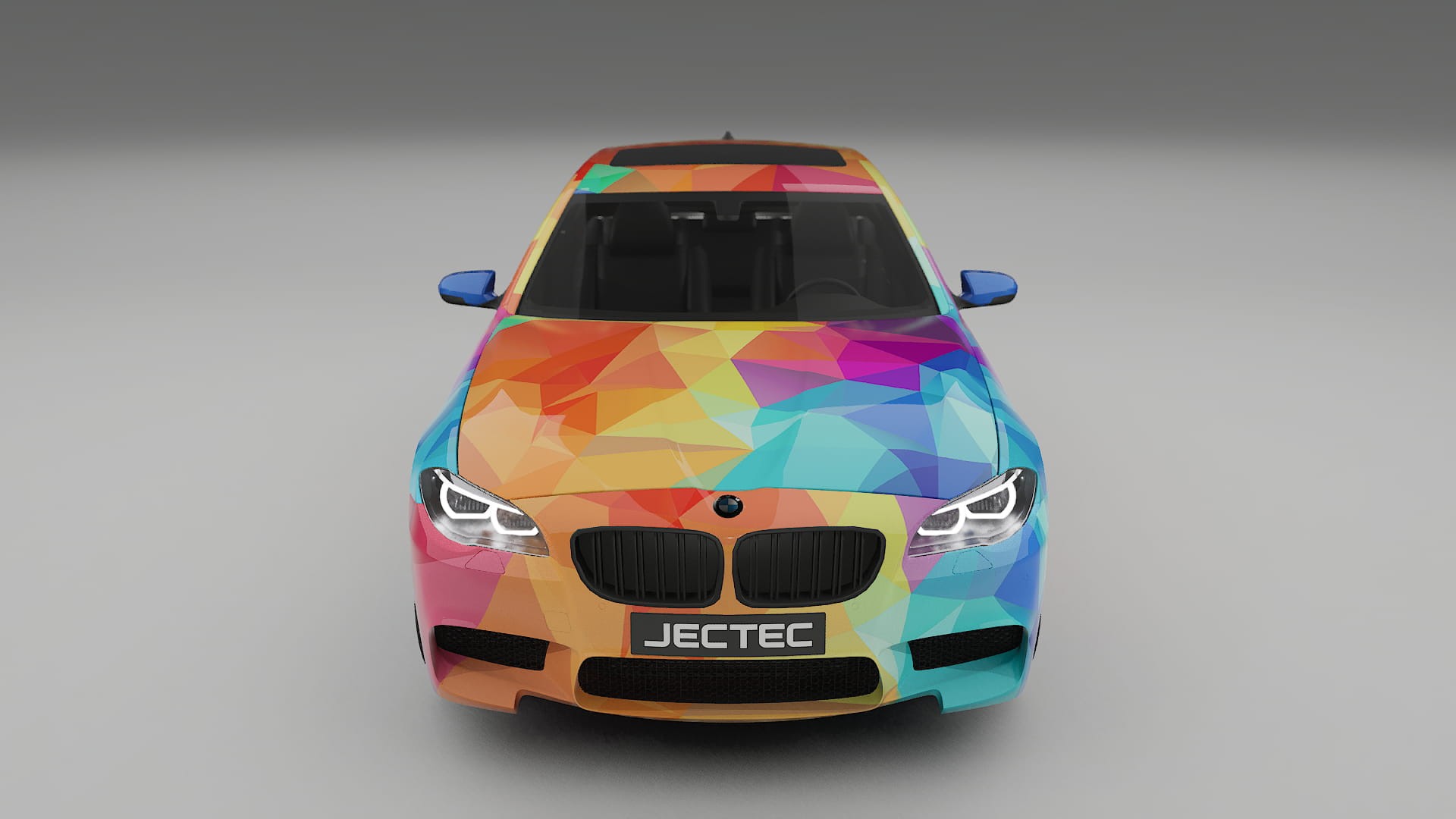 BMW M5 F10 VECTOR VIBE – Designový Wrap PPF Fólie na auto - tisknutelný polyuretan