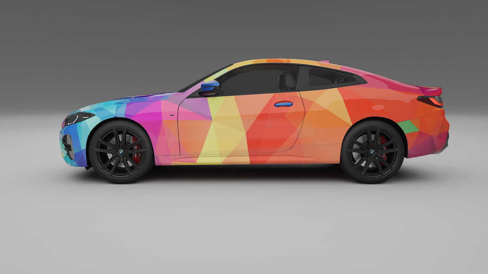 BMW M440i G26 VECTOR VIBE – Designový Wrap PPF Fólie na auto - tisknutelný polyuretan