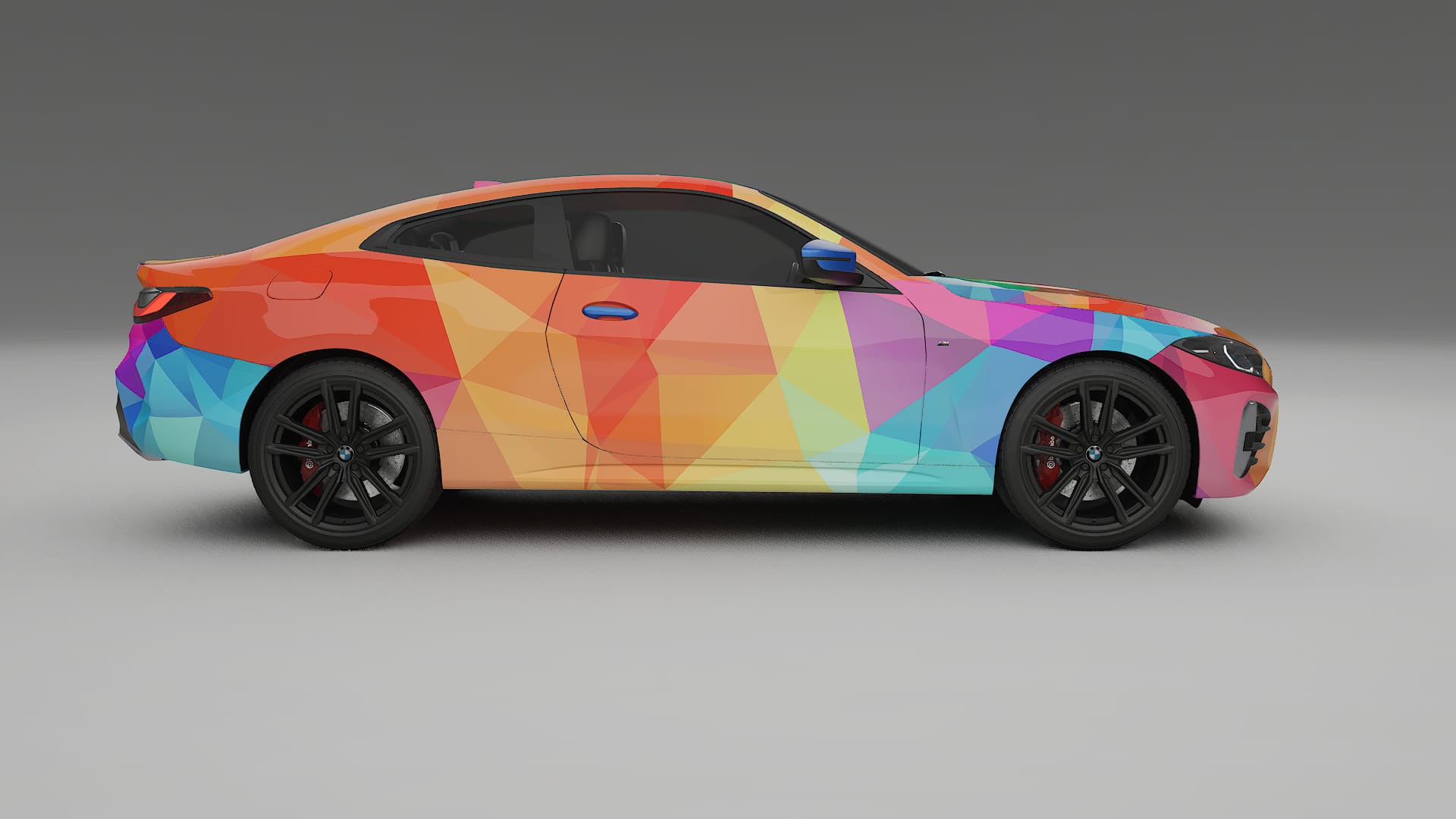 BMW M440i G26 VECTOR VIBE – Designový Wrap PPF Fólie na auto - tisknutelný polyuretan
