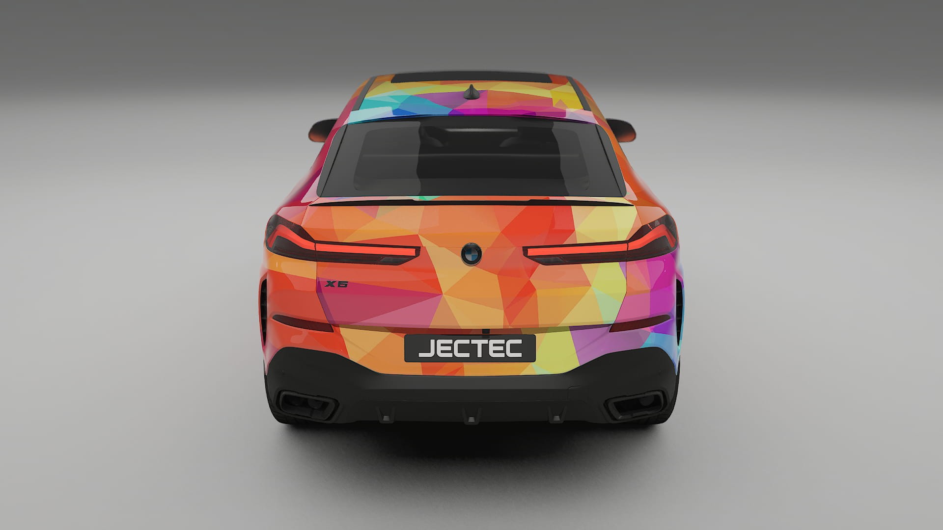BMW X6 G06 F96 VECTOR VIBE – Designový Wrap PPF Fólie na auto - tisknutelný polyuretan