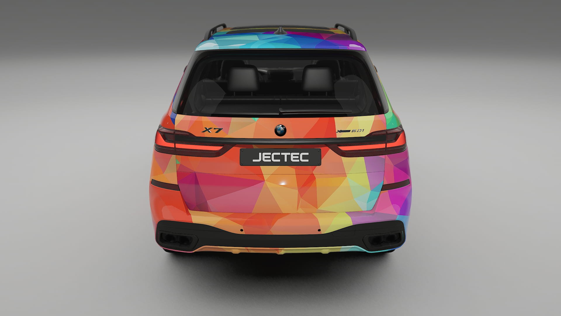 BMW X7 M G07 VECTOR VIBE – Designový Wrap PPF Fólie na auto - tisknutelný polyuretan