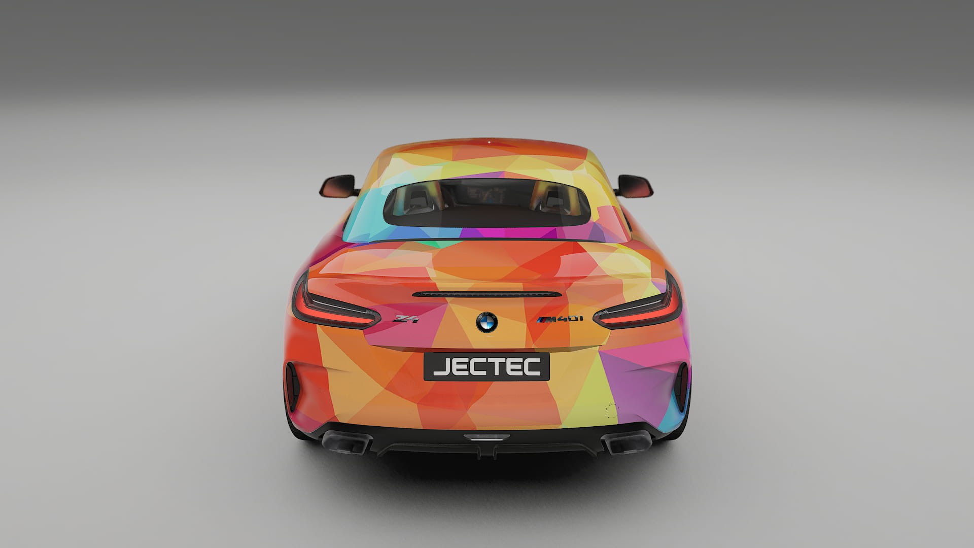 BMW Z4 G29 VECTOR VIBE – Designový Wrap PPF Fólie na auto - tisknutelný polyuretan