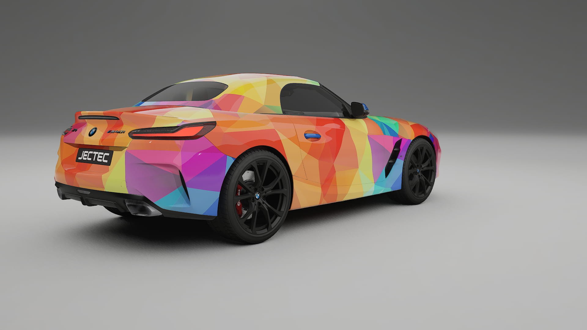 BMW Z4 G29 VECTOR VIBE – Designový Wrap PPF Fólie na auto - tisknutelný polyuretan