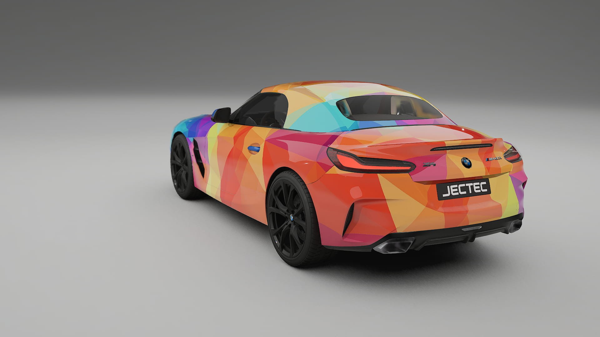 BMW Z4 G29 VECTOR VIBE – Designový Wrap PPF Fólie na auto - tisknutelný polyuretan