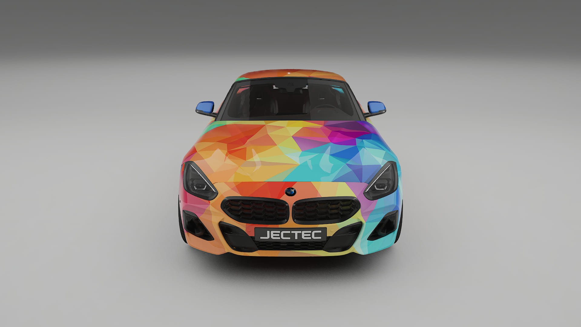 BMW Z4 G29 VECTOR VIBE – Designový Wrap PPF Fólie na auto - tisknutelný polyuretan