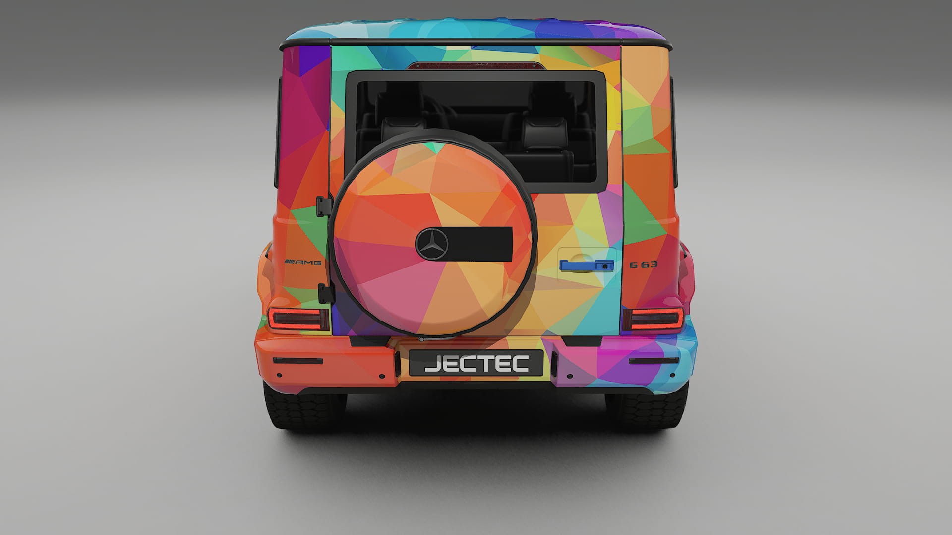 Mercedes G63 AMG W463A VECTOR VIBE – Designový Wrap PPF Fólie na auto - tisknutelný polyuretan