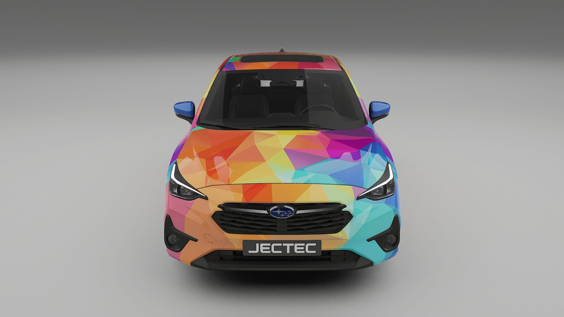 Subaru Impreza GU VECTOR VIBE – Designový Wrap PPF Fólie na auto - tisknutelný polyuretan