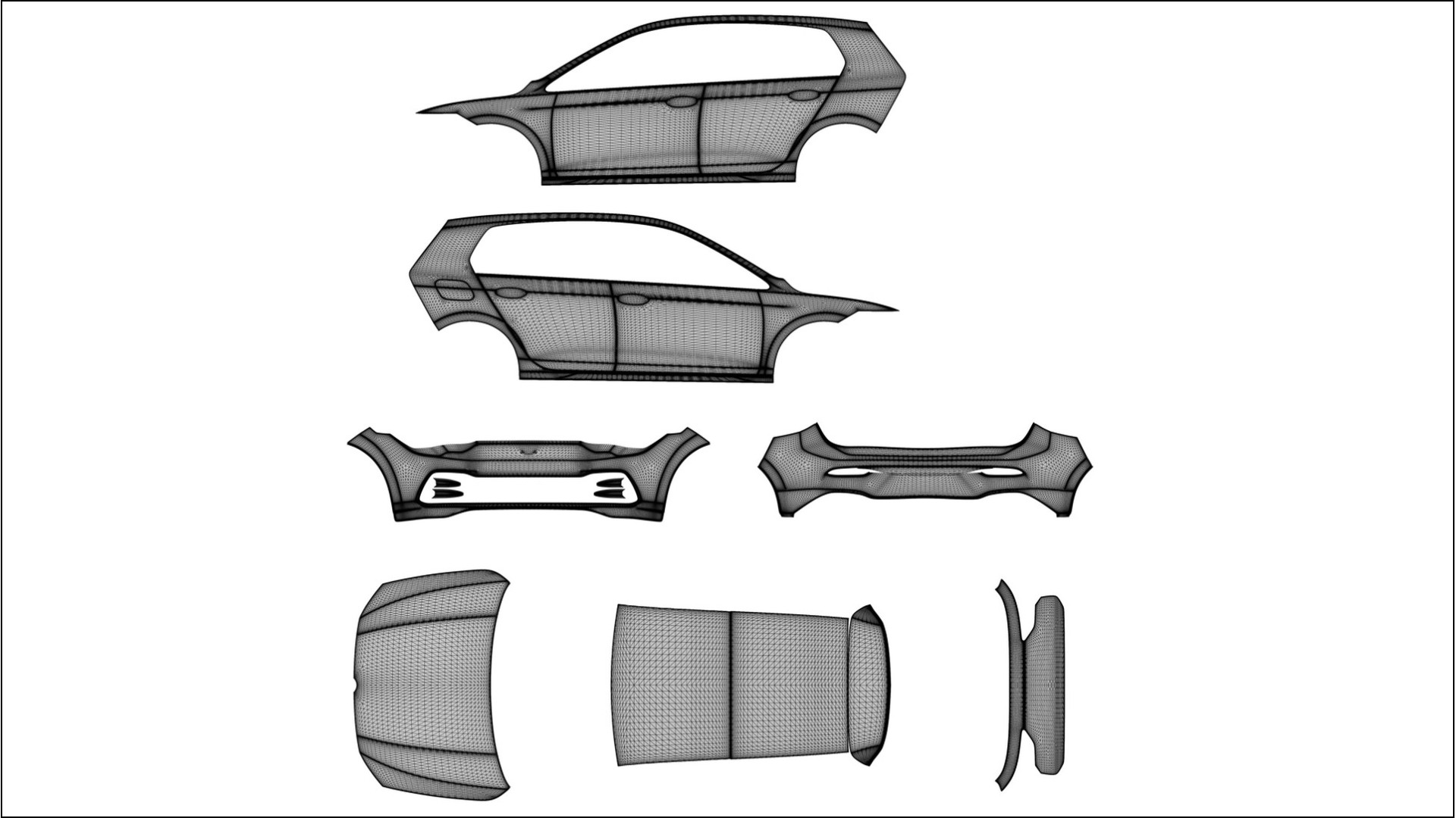 VW Golf Mk8 VECTOR VIBE – Designový Wrap PPF Fólie na auto - tisknutelný polyuretan