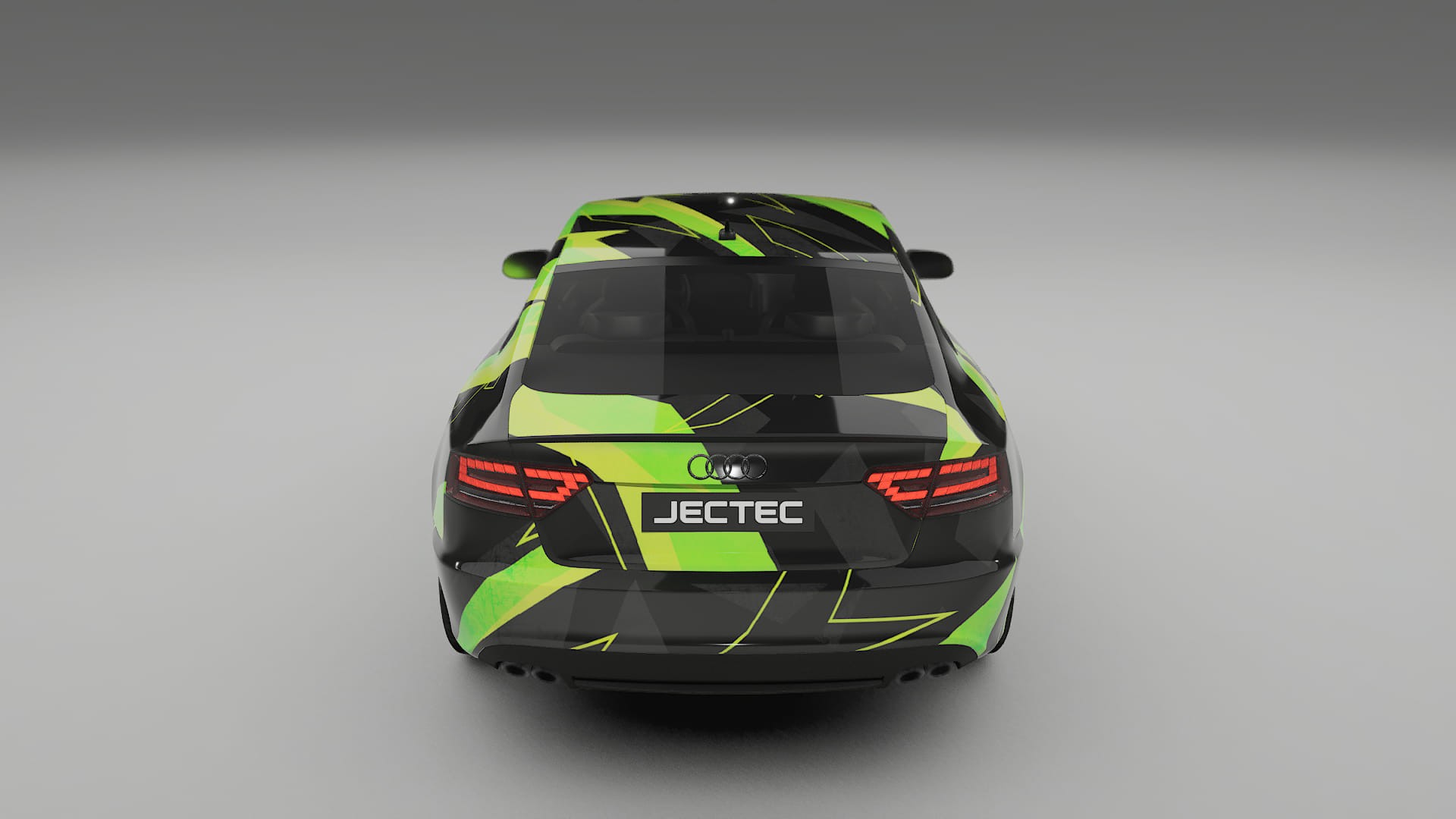 Audi A5 8T Sportback prefacelift NINJA TURTLES – Designový Wrap PPF Fólie na auto - tisknutelný polyuretan
