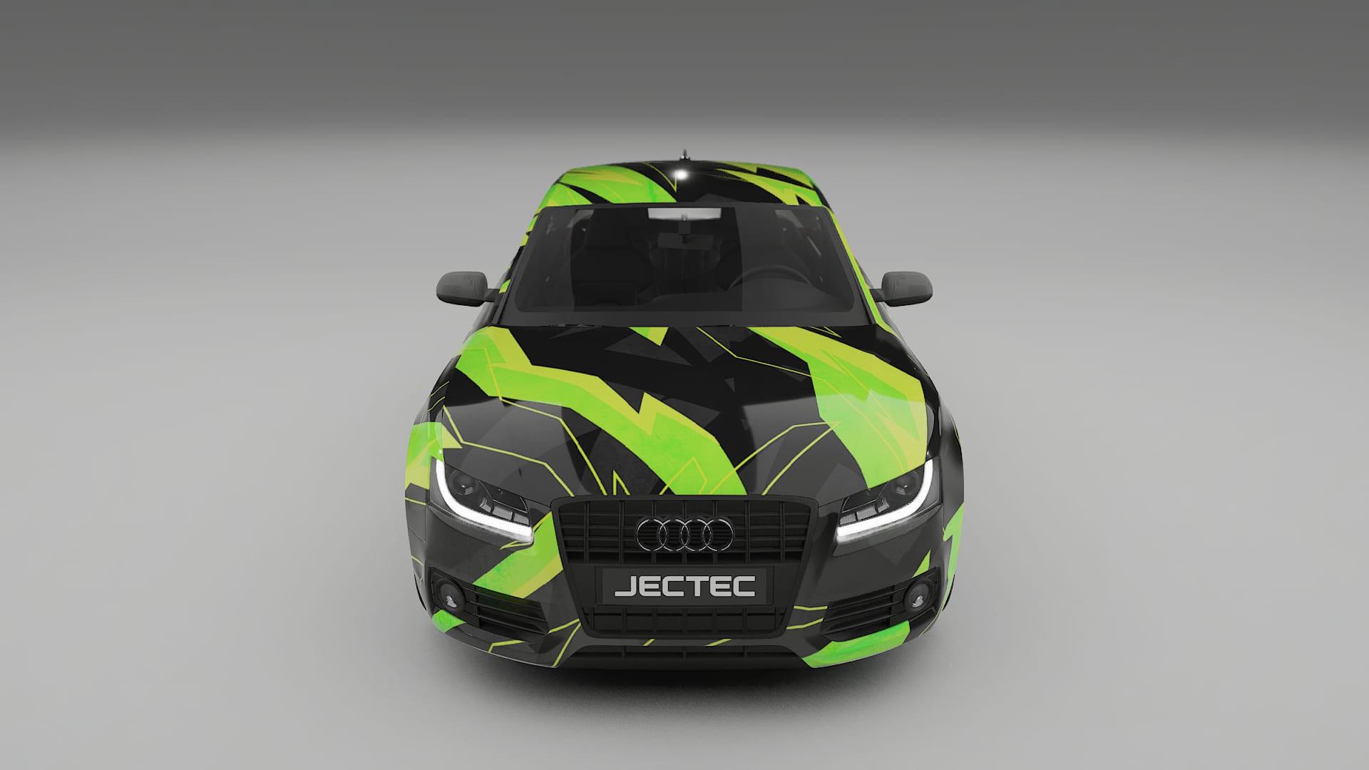 Audi A5 8T Sportback prefacelift NINJA TURTLES – Designový Wrap PPF Fólie na auto - tisknutelný polyuretan