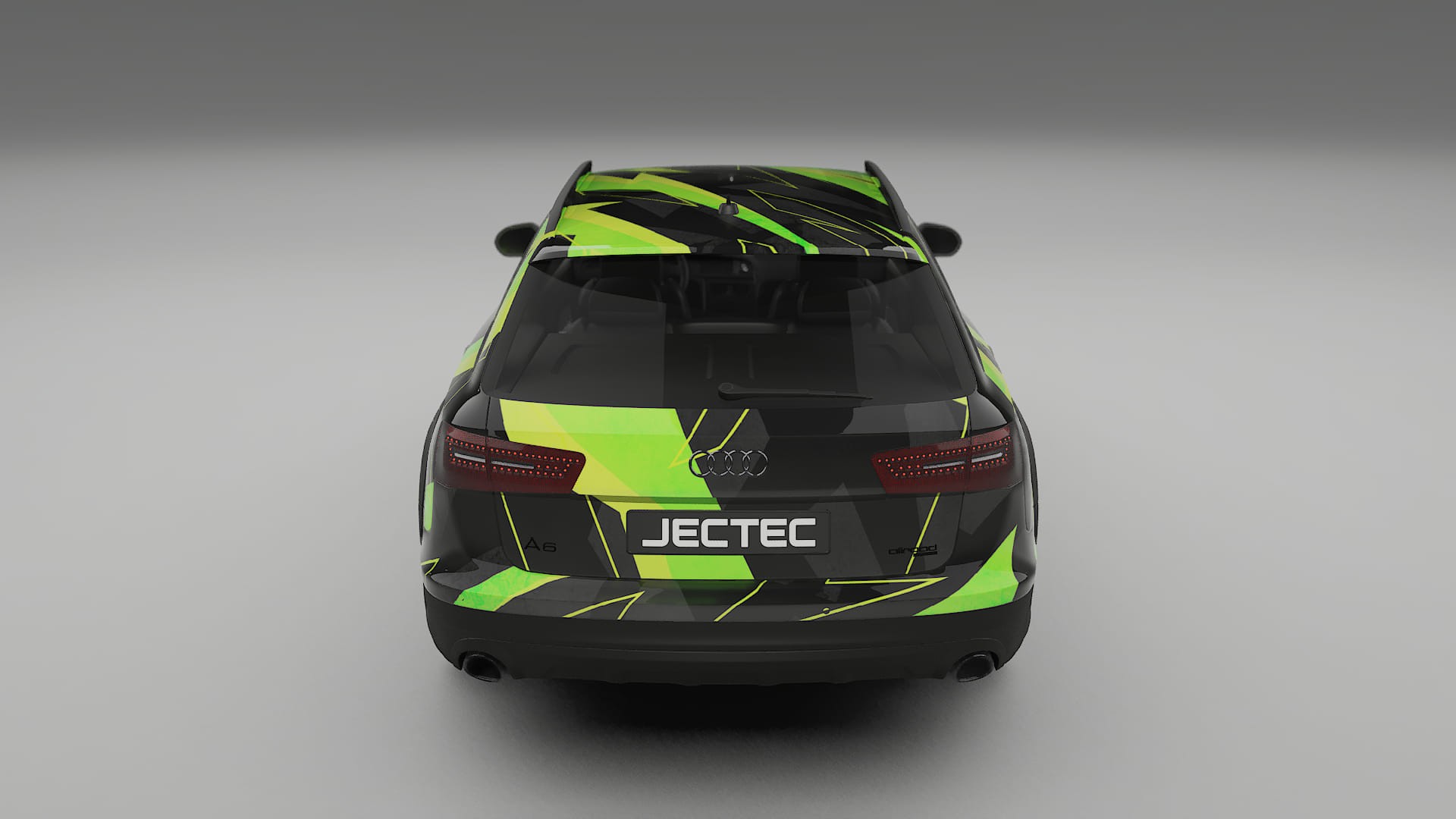 Audi A6 Allroad C7 prefacelift NINJA TURTLES – Designový Wrap PPF Fólie na auto - tisknutelný polyuretan
