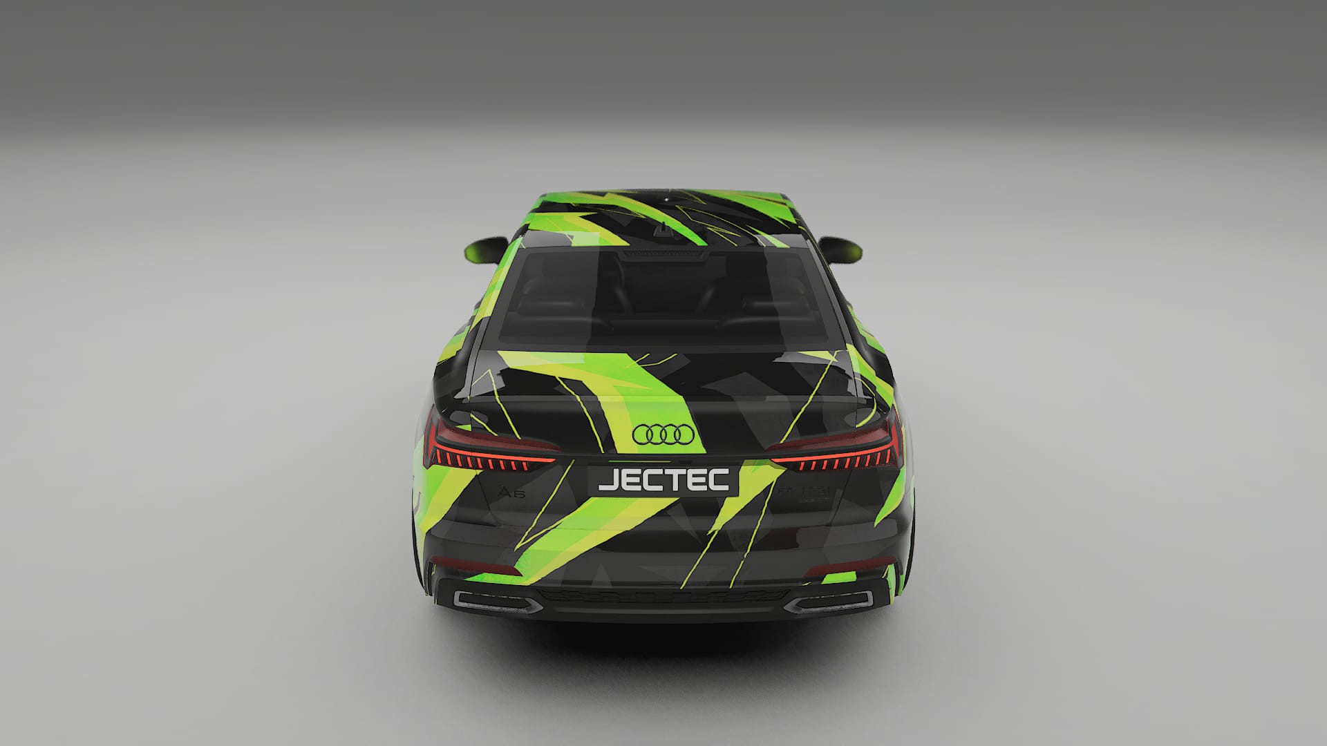 Audi A6 S-Line C8 NINJA TURTLES – Designový Wrap PPF Fólie na auto - tisknutelný polyuretan