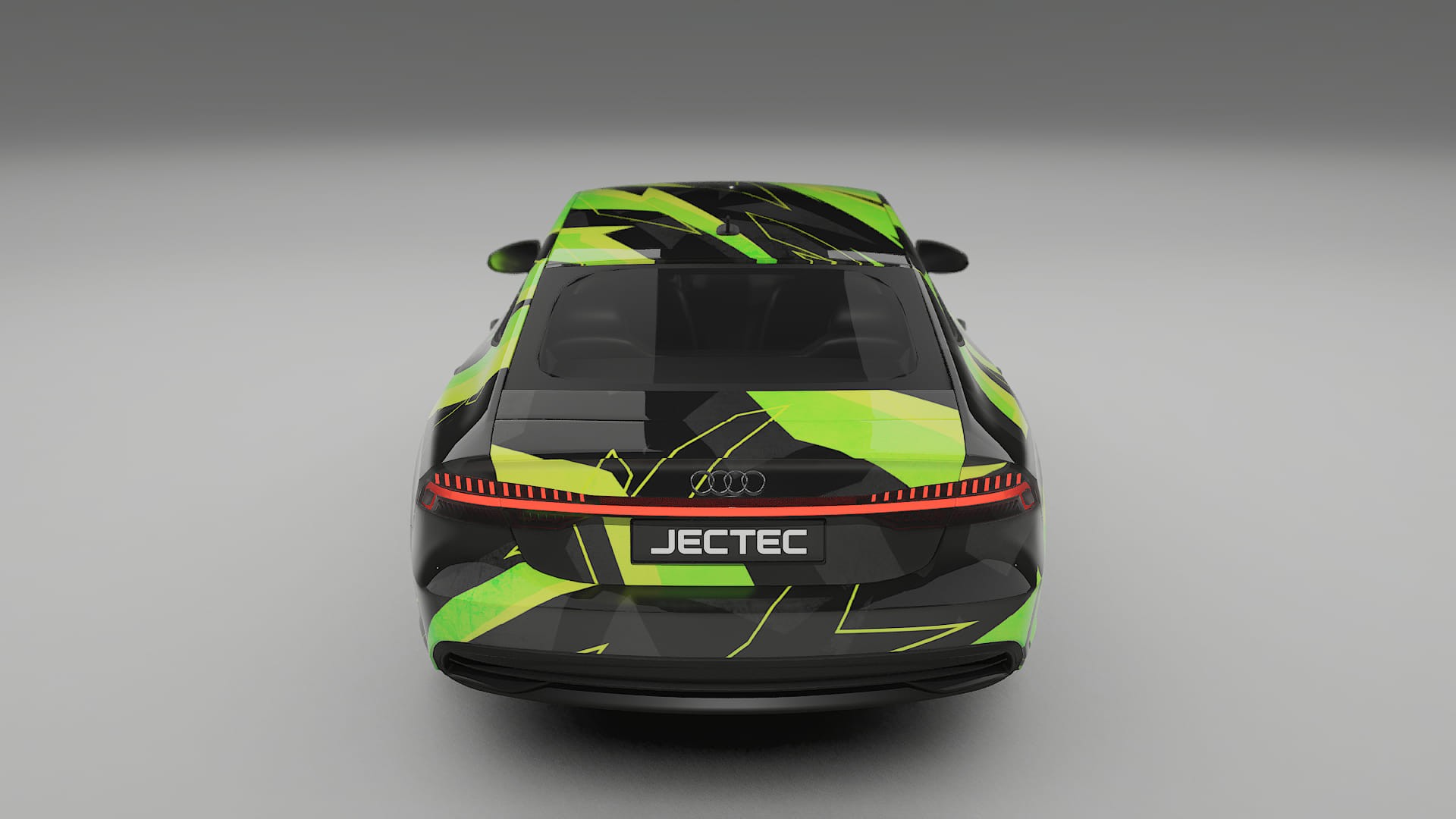 Audi A7 C8 Sportback prefacelift NINJA TURTLES – Designový Wrap PPF Fólie na auto - tisknutelný polyuretan