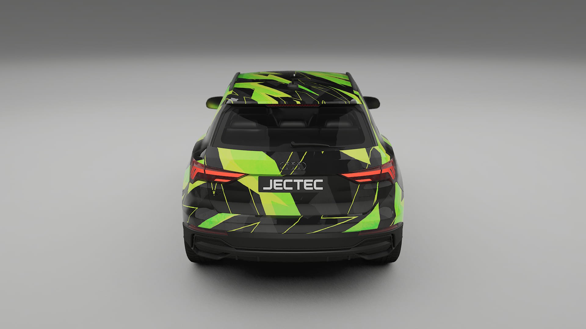 Audi Q3 S-Line F3 NINJA TURTLES – Designový Wrap PPF Fólie na auto - tisknutelný polyuretan