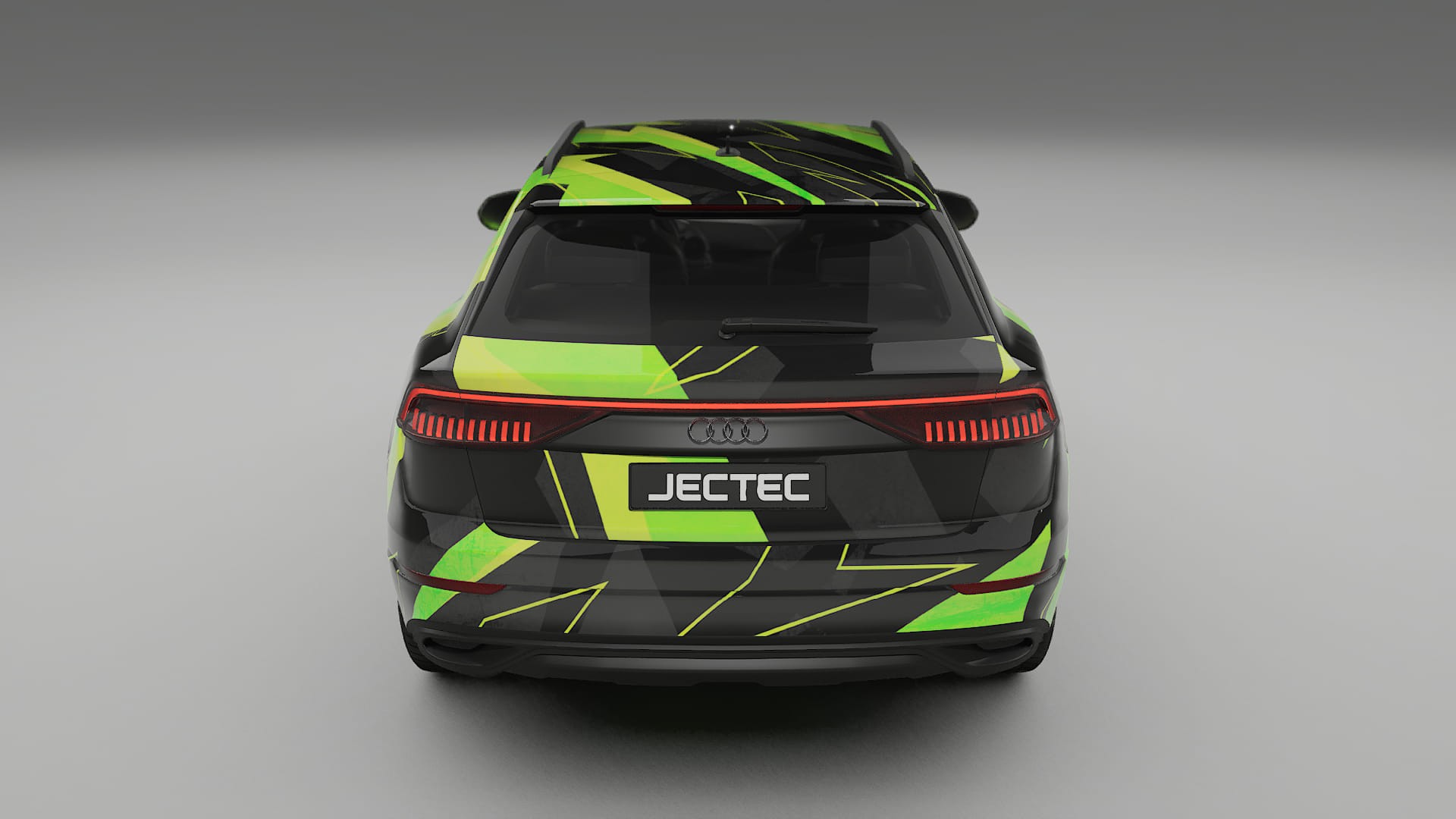 Audi Q8 F1 prefacelift NINJA TURTLES – Designový Wrap PPF Fólie na auto - tisknutelný polyuretan