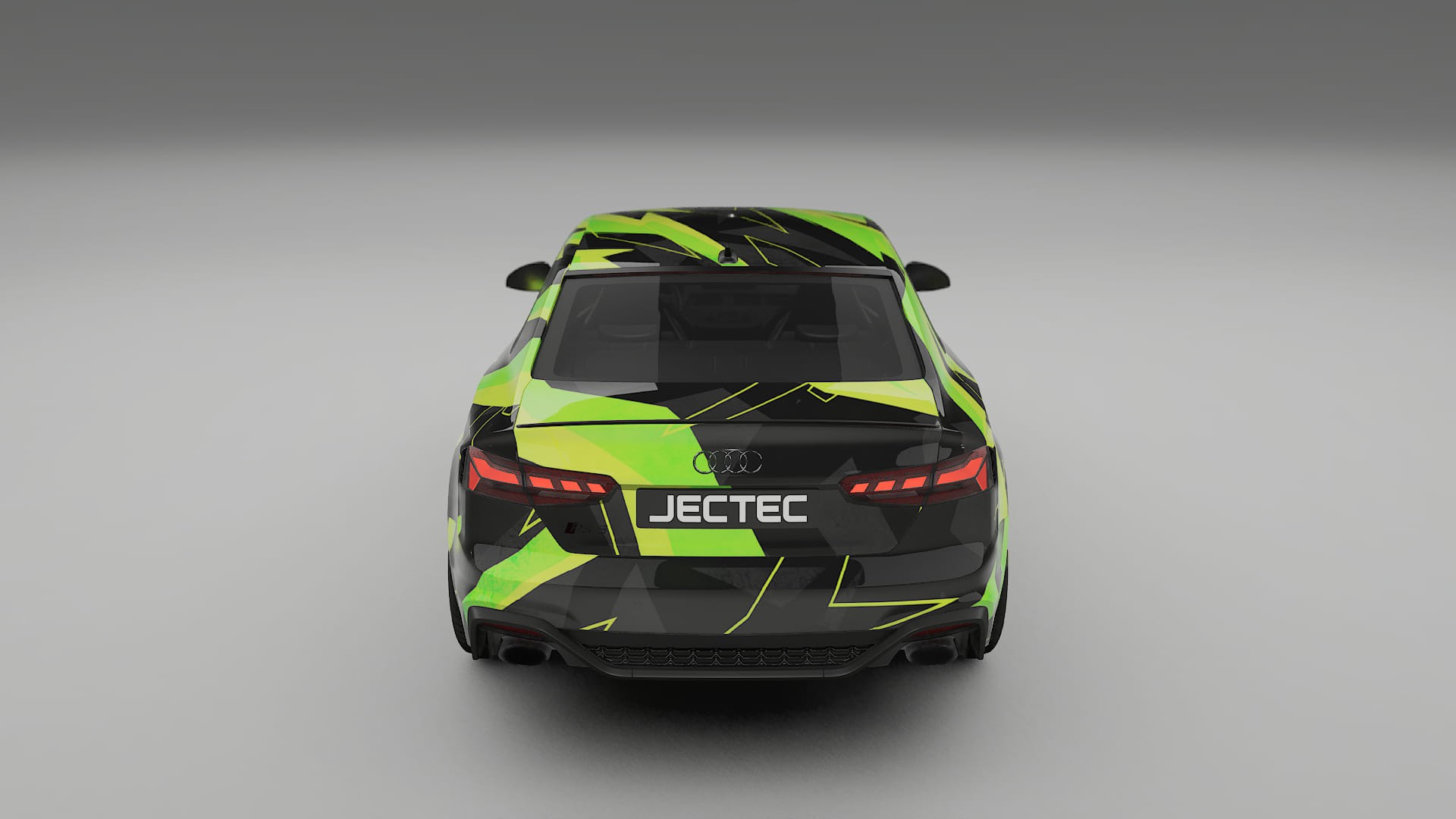 Audi RS5 Coupe B9 facelift NINJA TURTLES – Designový Wrap PPF Fólie na auto - tisknutelný polyuretan